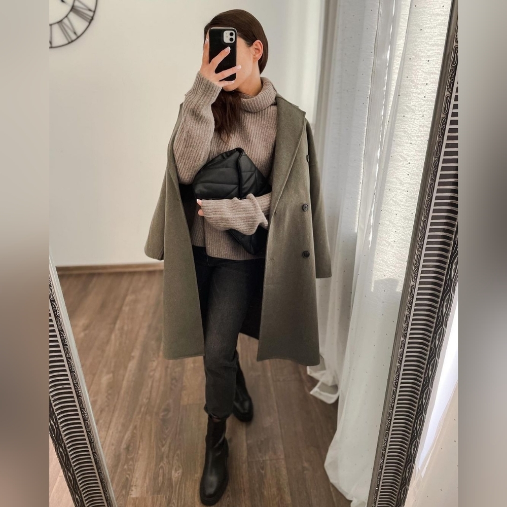 MANGO Handmade wool coat - Picture 3 of 12